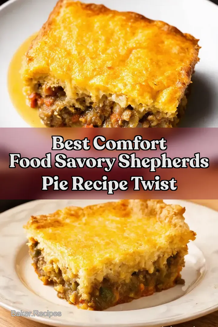 Best Comfort Food Savory Shepherds Pie Recipe Twist