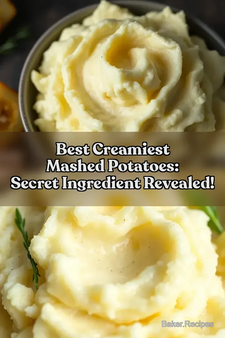 Best Creamiest Mashed Potatoes: Secret Ingredient Revealed!