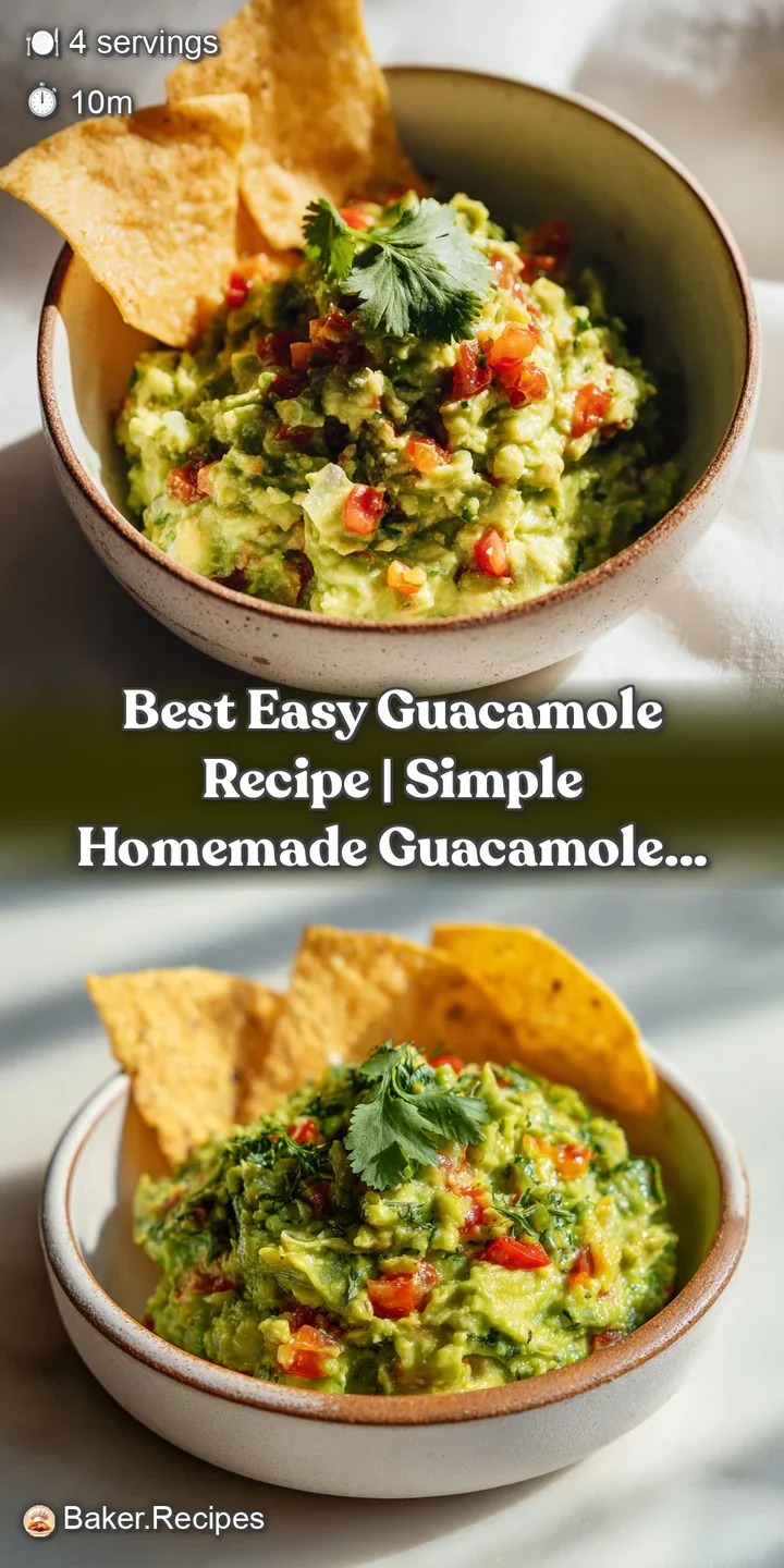 Close-up of creamy, chunky guacamole with visible pieces of fresh avocado and cilantro specks.