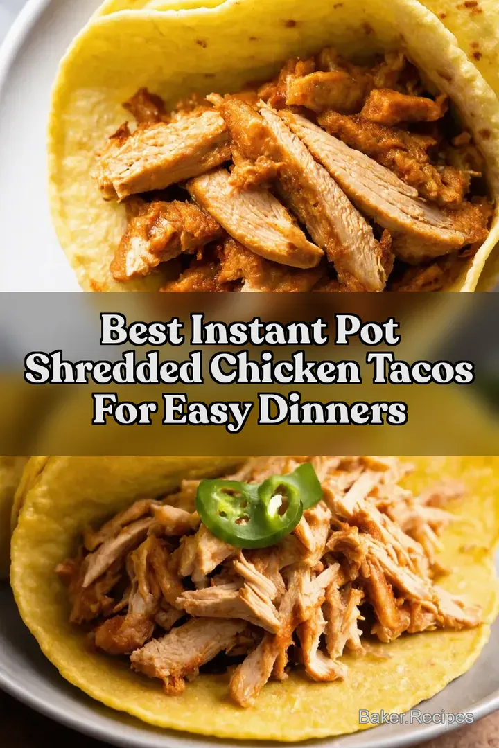 Best Instant Pot Shredded Chicken Tacos for Easy Dinners