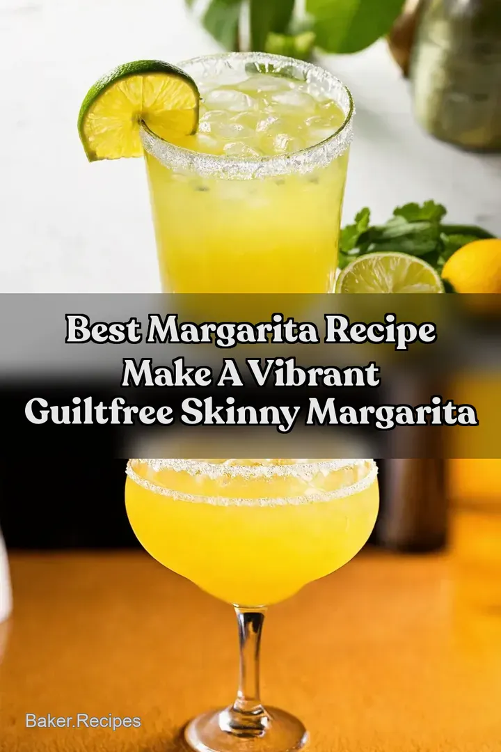 Best Margarita Recipe Make a Vibrant GuiltFree Skinny Margarita