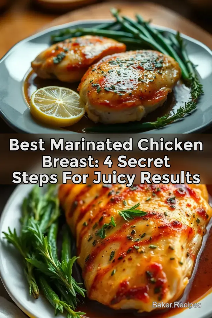 Best Marinated Chicken Breast: 4 Secret Steps for Juicy Results
