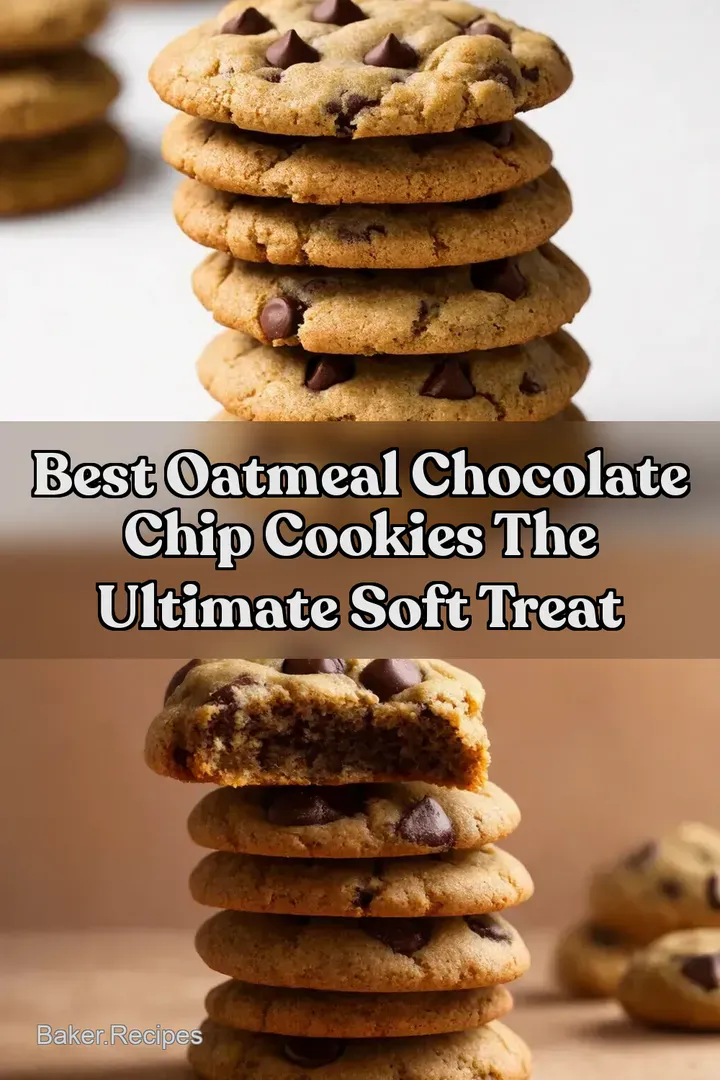 Best Oatmeal Chocolate Chip Cookies The Ultimate Soft Treat