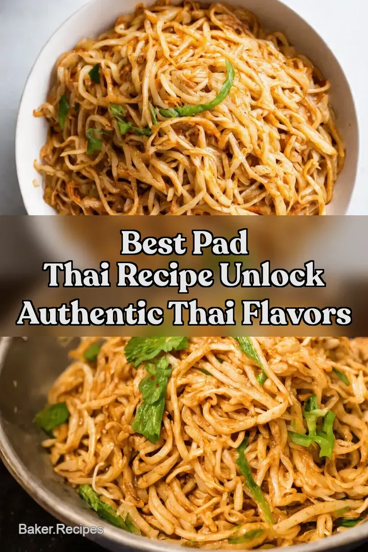 Best Pad Thai Recipe Unlock Authentic Thai Flavors