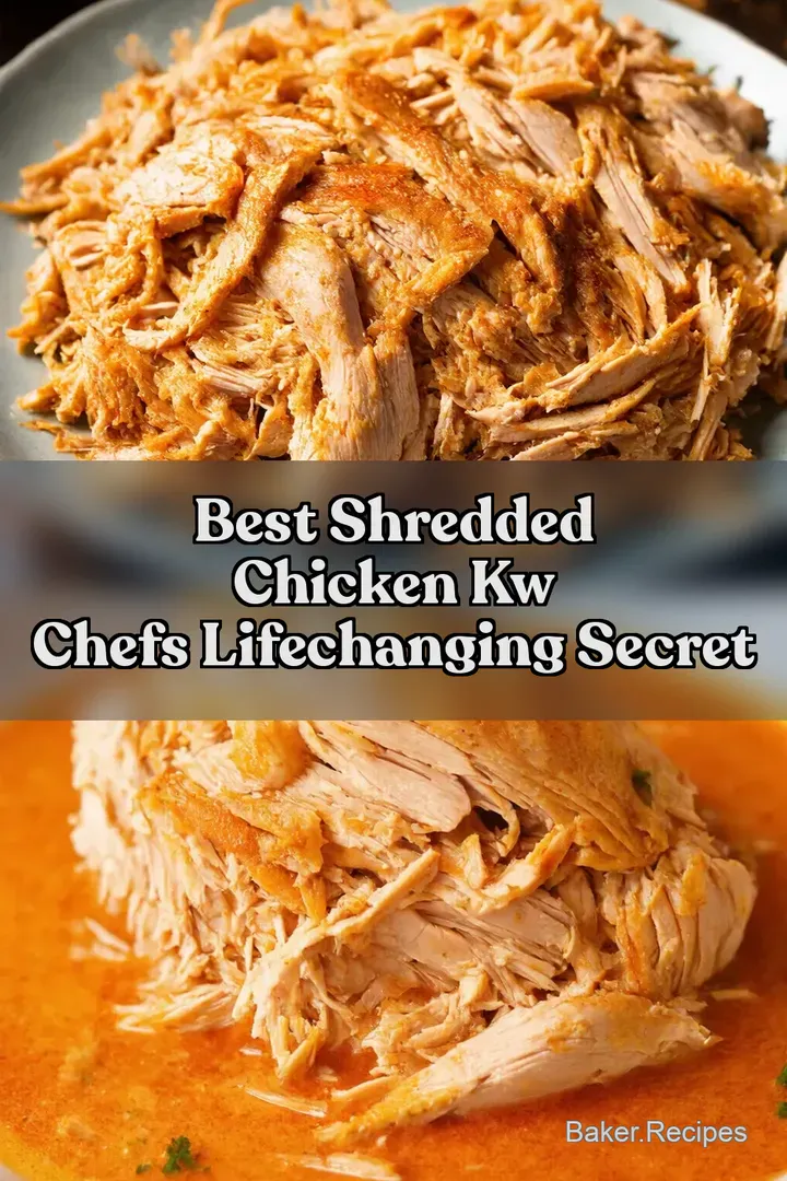 Best Shredded Chicken kw Chefs LifeChanging Secret