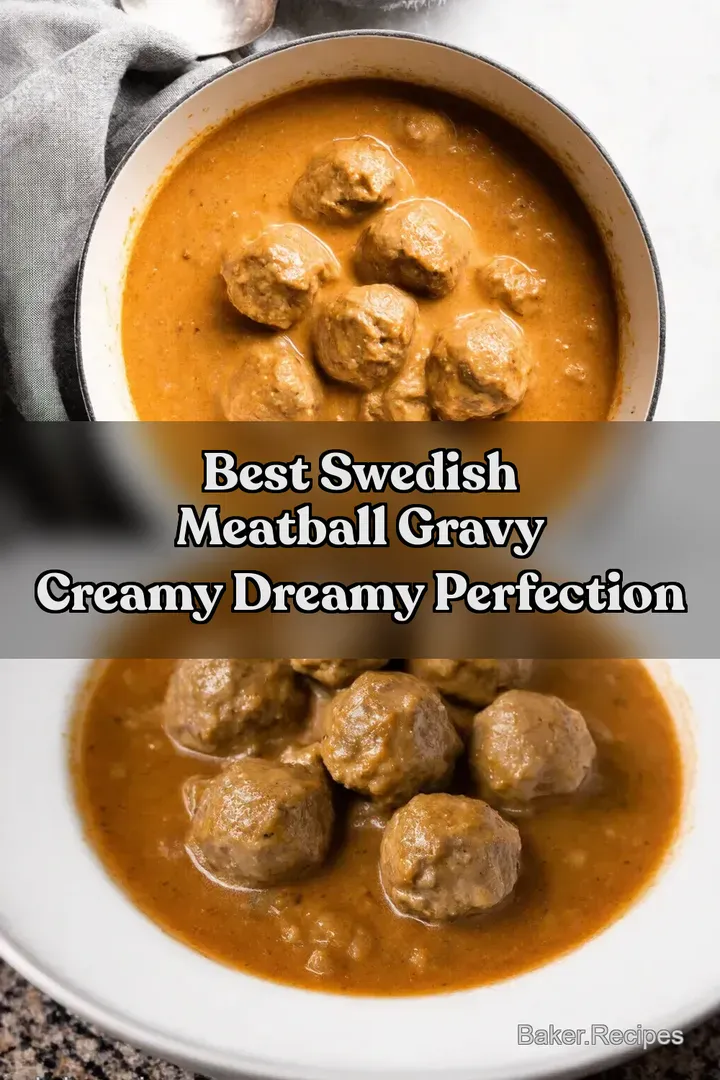 Best Swedish Meatball Gravy Creamy Dreamy Perfection