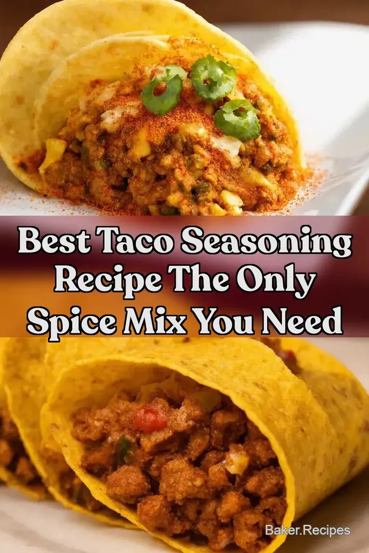 Best Taco Seasoning Recipe The Only Spice Mix You Need