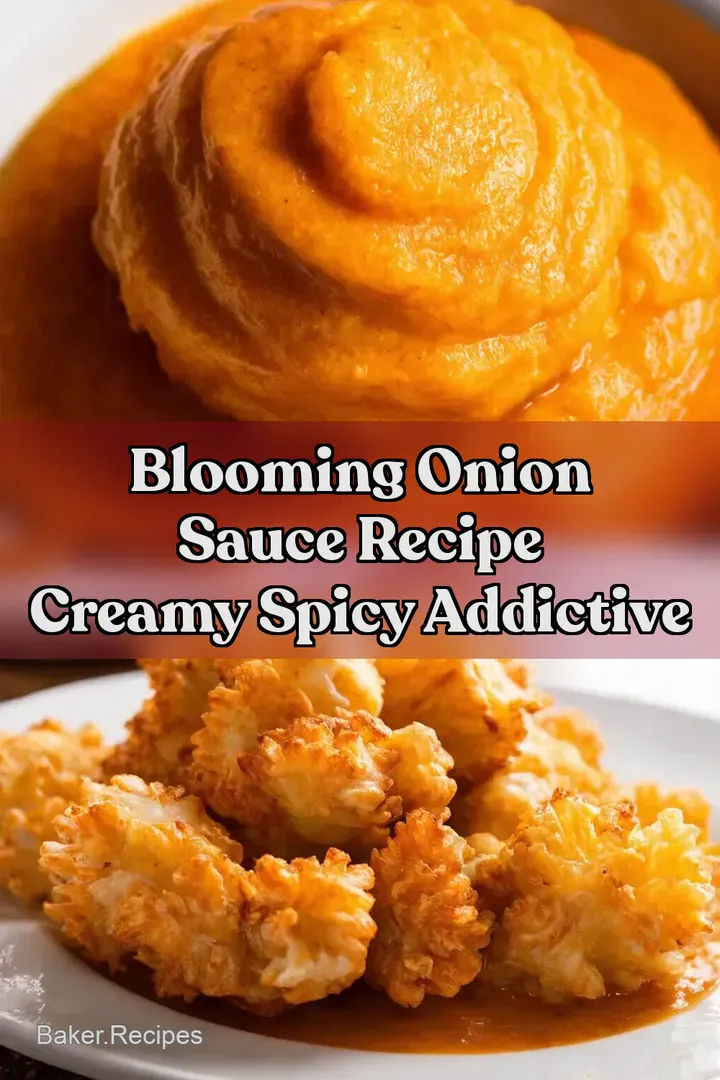 Blooming Onion Sauce Recipe Creamy Spicy Addictive