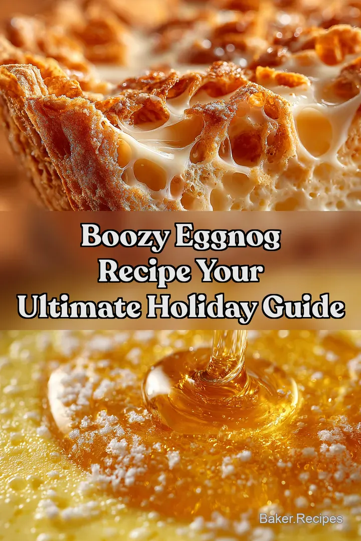 Boozy Eggnog Recipe Your Ultimate Holiday Guide
