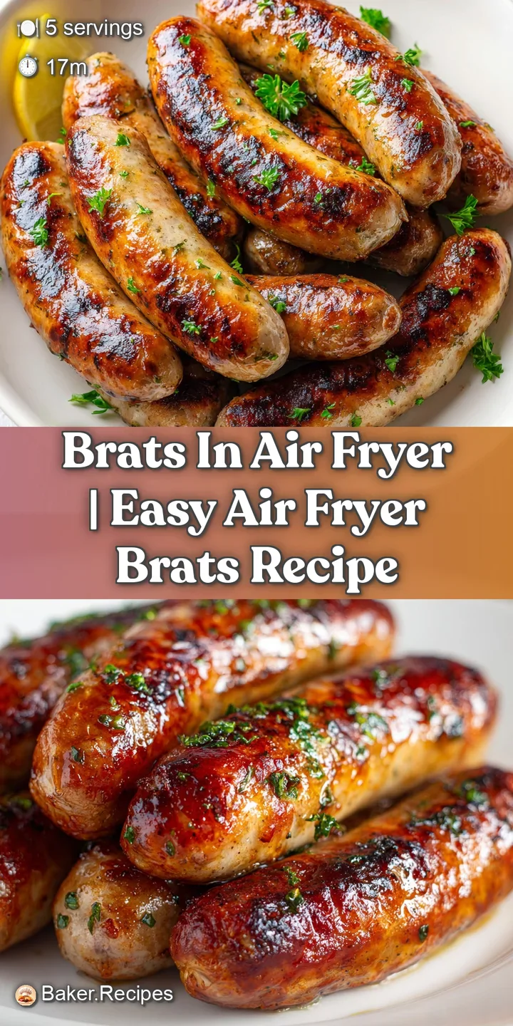 Juicy, browned bratwurst with visible grill marks. A close-up reveals the flavorful casing and tantalizing texture.