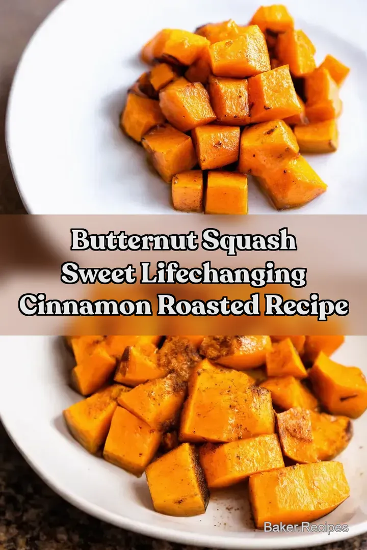 Butternut Squash Sweet LifeChanging Cinnamon Roasted Recipe