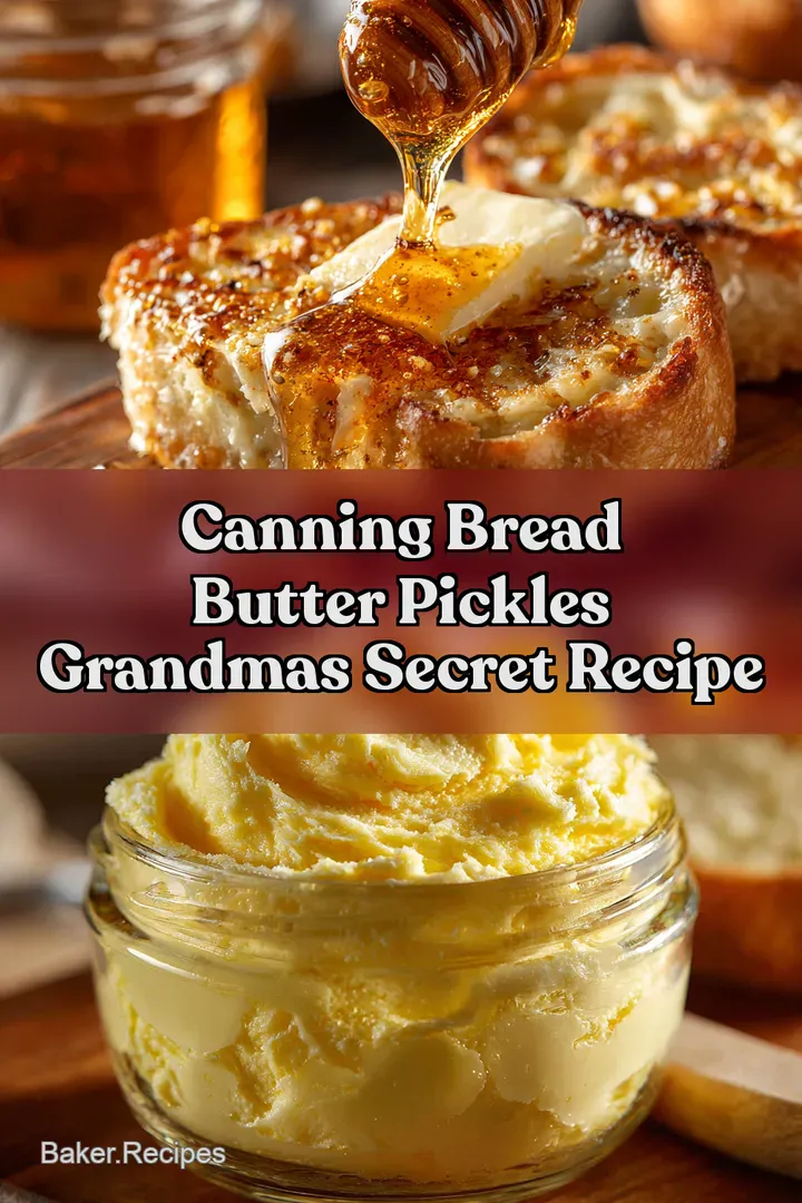 Canning Bread Butter Pickles Grandmas Secret Recipe