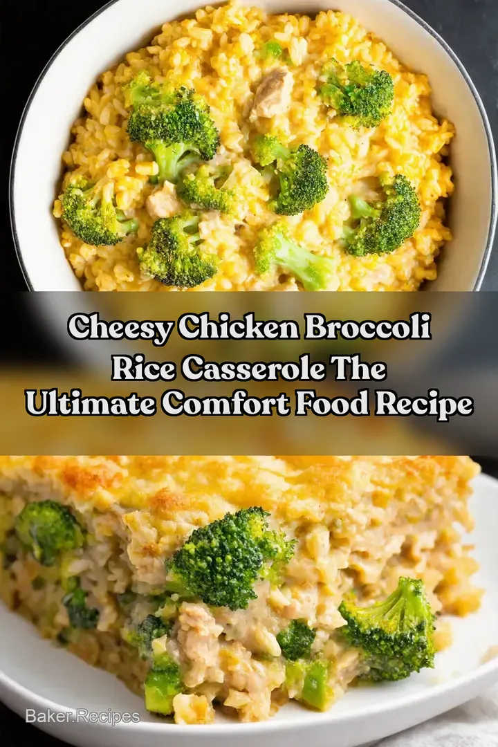 Cheesy Chicken Broccoli Rice Casserole The Ultimate Comfort Food Recipe
