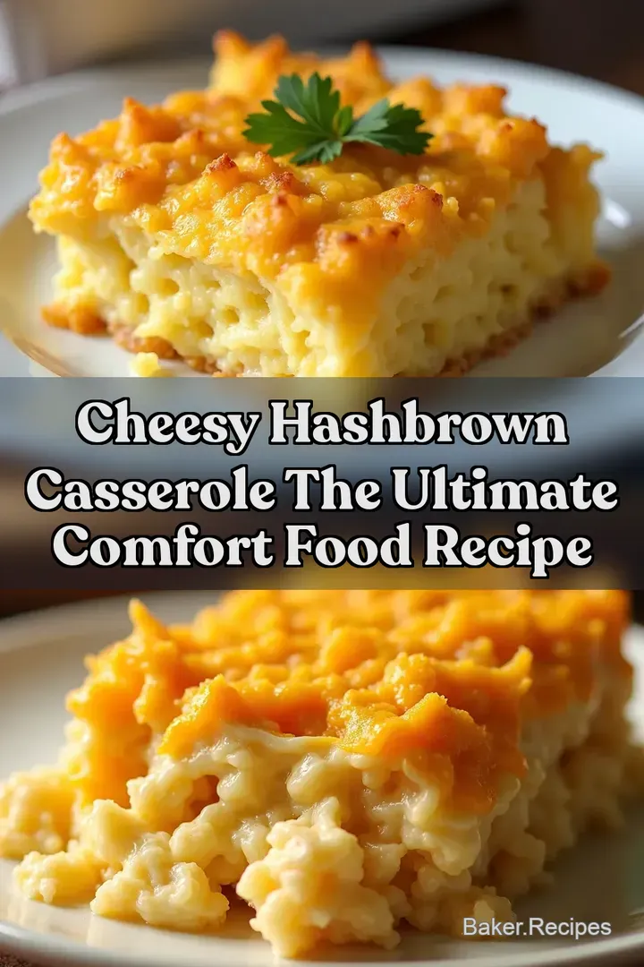 Cheesy Hashbrown Casserole The Ultimate Comfort Food Recipe
