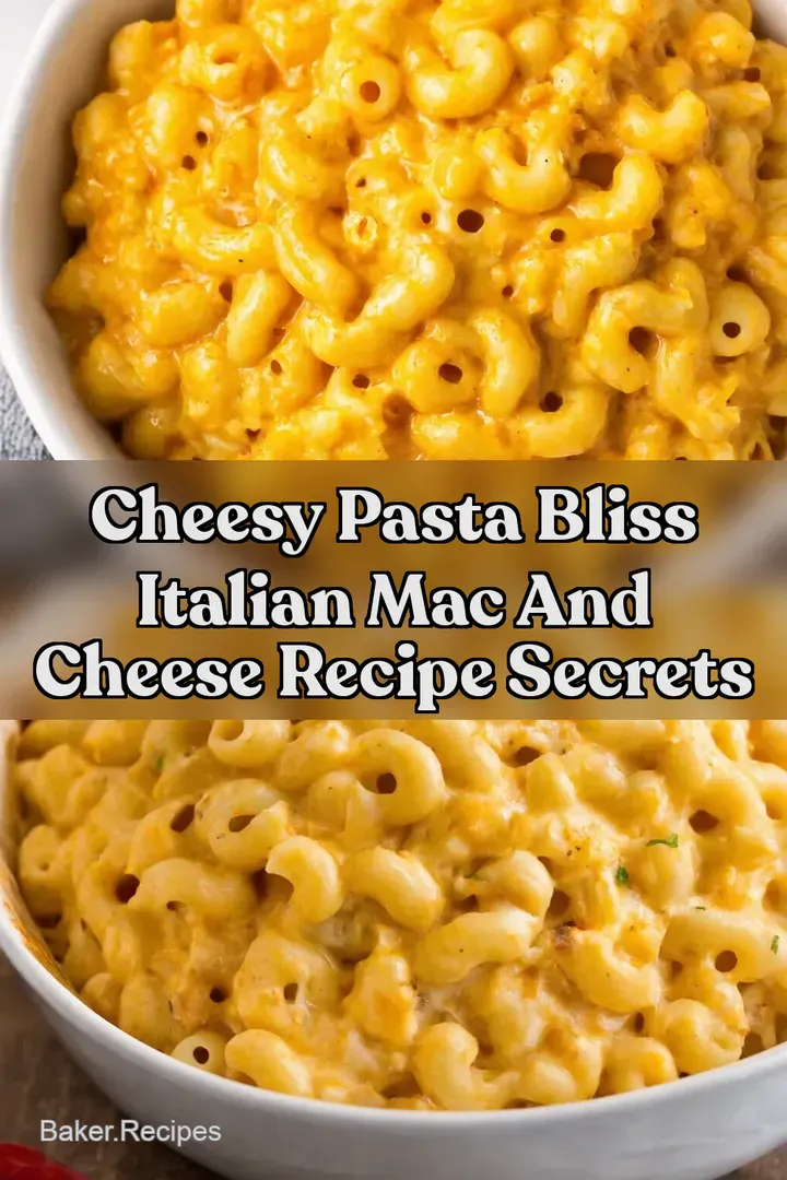 Cheesy Pasta Bliss Italian Mac and Cheese Recipe Secrets
