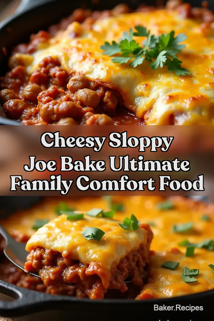 Cheesy Sloppy Joe Bake Ultimate Family Comfort Food