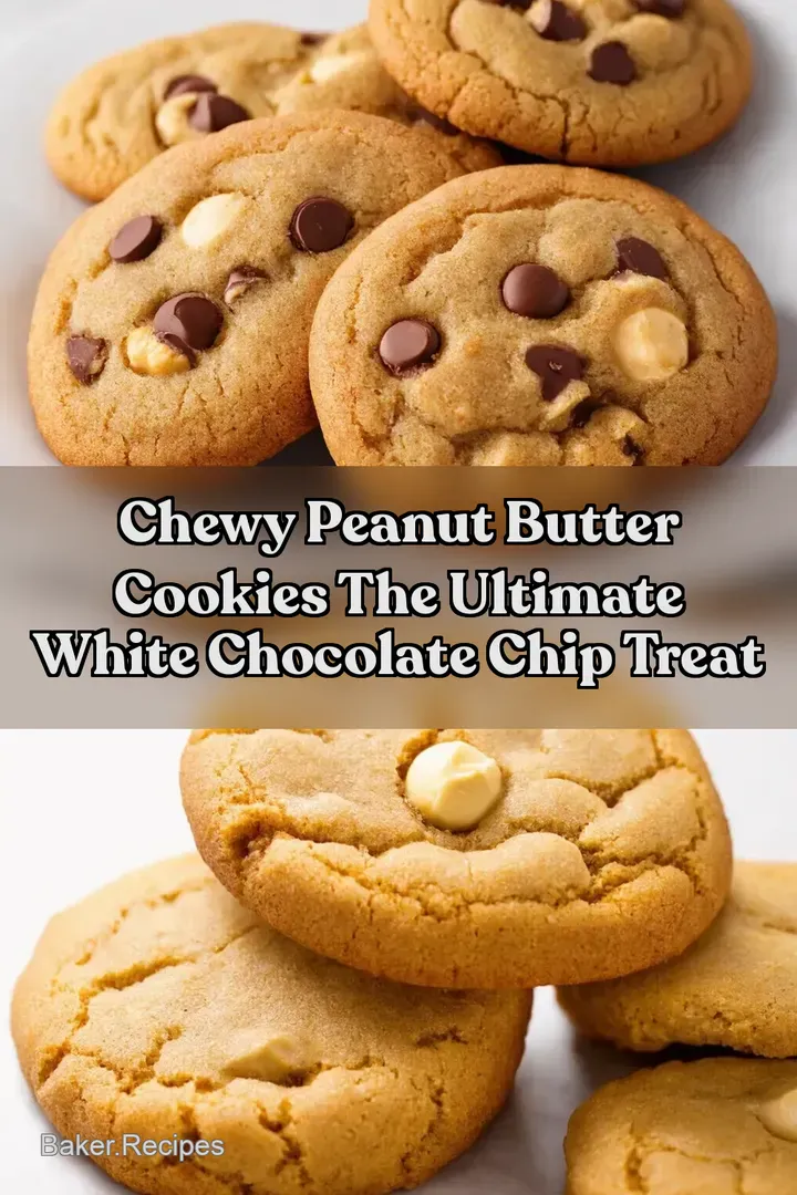 Chewy Peanut Butter Cookies The Ultimate White Chocolate Chip Treat