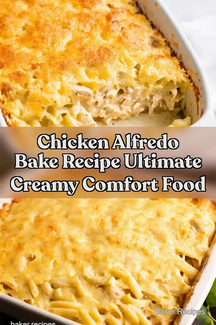 Chicken Alfredo Bake Recipe Ultimate Creamy Comfort Food