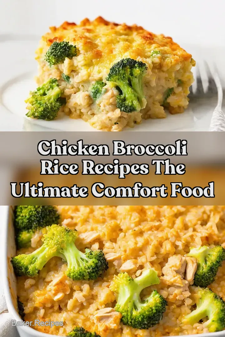 Chicken Broccoli Rice Recipes The Ultimate Comfort Food
