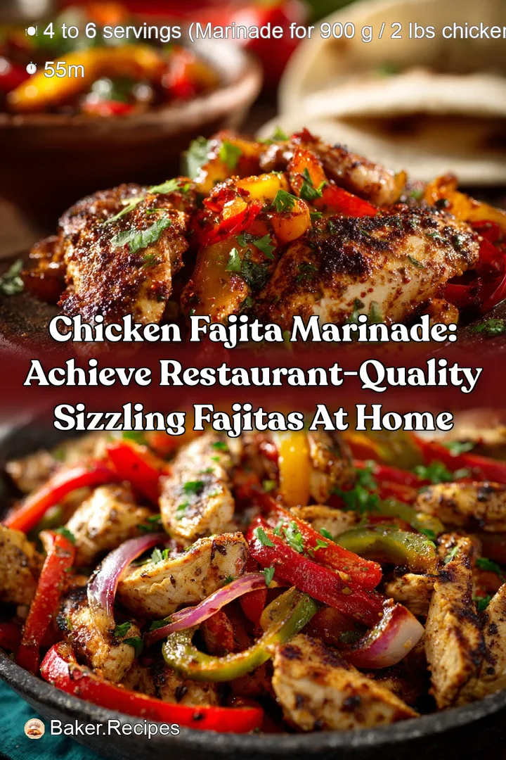 Chicken Fajita Marinade: Achieve Restaurant-Quality Sizzling Fajitas at Home