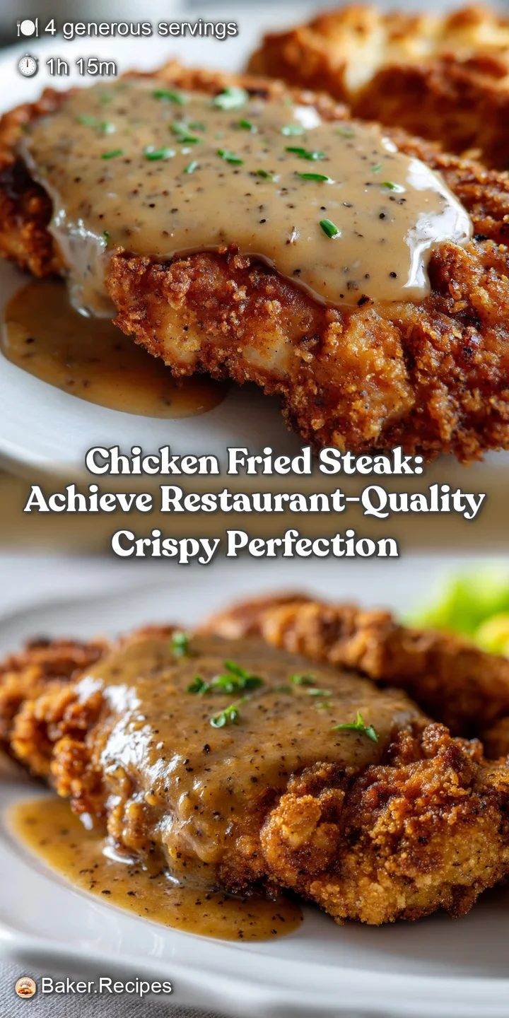 Chicken Fried Steak: Achieve Restaurant-Quality Crispy Perfection