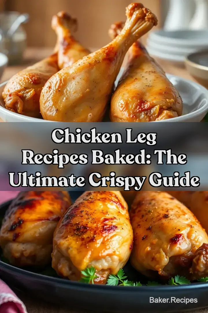 Chicken Leg Recipes Baked: The Ultimate Crispy Guide