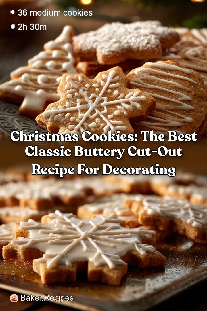 Christmas Cookies: The Best Classic Buttery Cut-Out Recipe for Decorating
