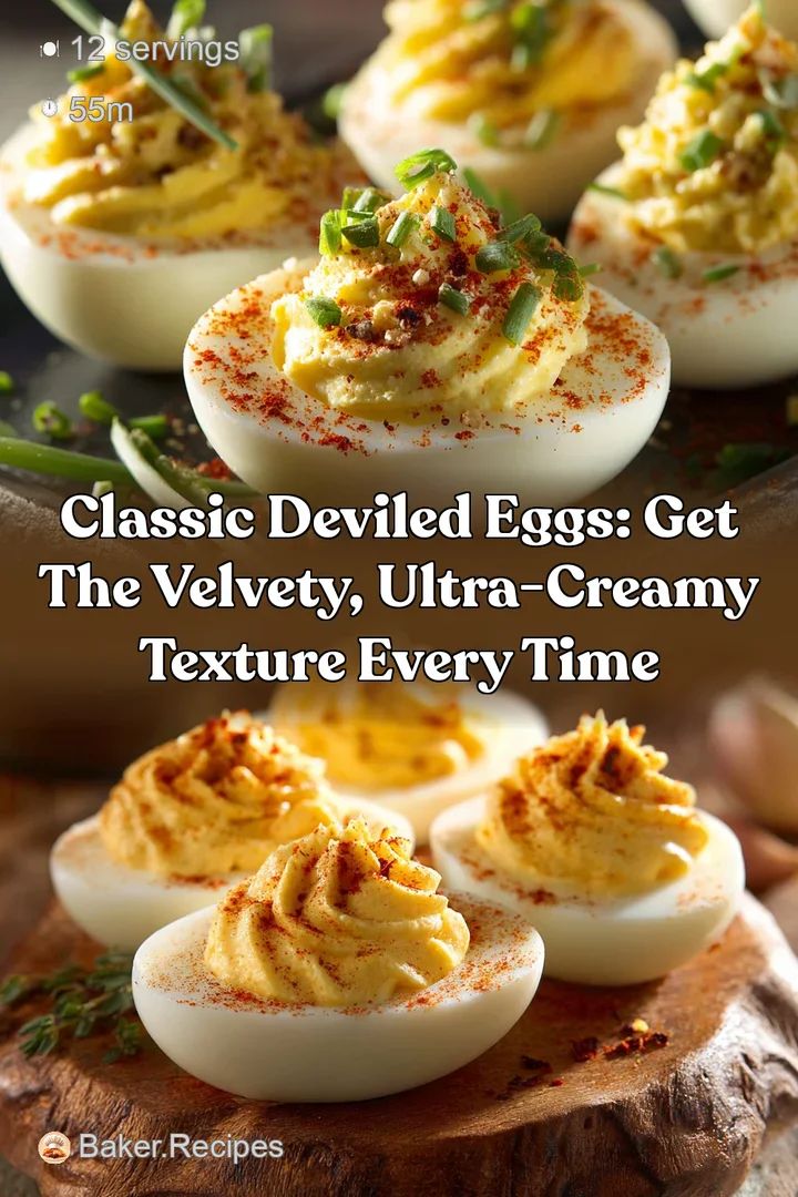 Classic Deviled Eggs: Get the Velvety Ultra-Creamy Texture Every Time