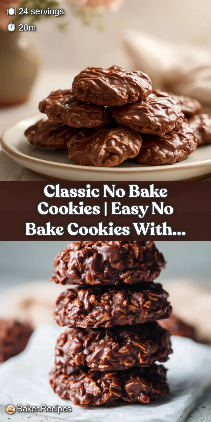 Close-up of a fudgy no-bake cookie, revealing a chewy texture and peanut butter ribbons throughout.