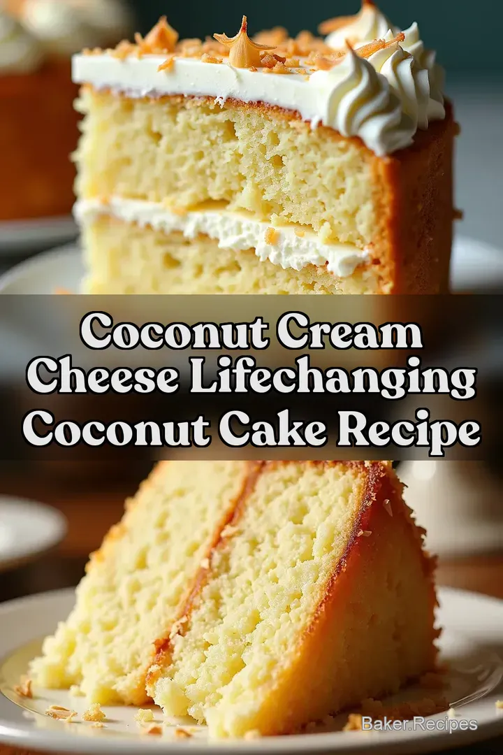 Coconut Cream Cheese LifeChanging Coconut Cake Recipe