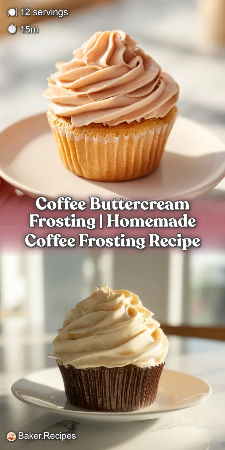 A close-up of glossy, creamy coffee frosting, showing its luscious texture and inviting depth of color.