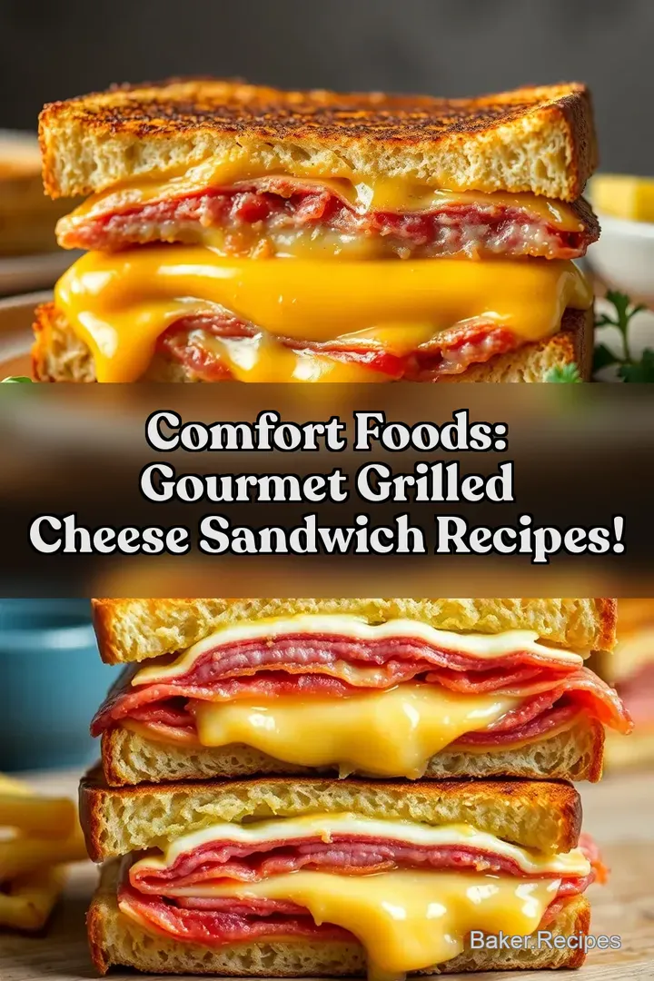 Comfort Foods: Gourmet Grilled Cheese Sandwich Recipes!