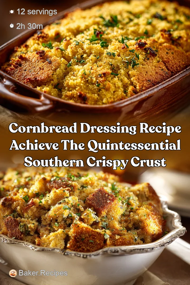 Cornbread Dressing Recipe Achieve the Quintessential Southern Crispy Crust