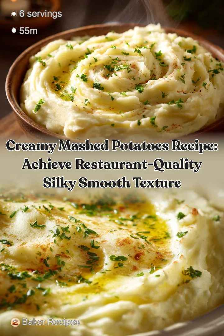 Creamy Mashed Potatoes Recipe: Achieve Restaurant-Quality Silky Smooth Texture