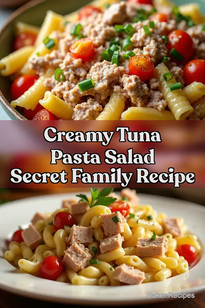 Creamy Tuna Pasta Salad Secret Family Recipe