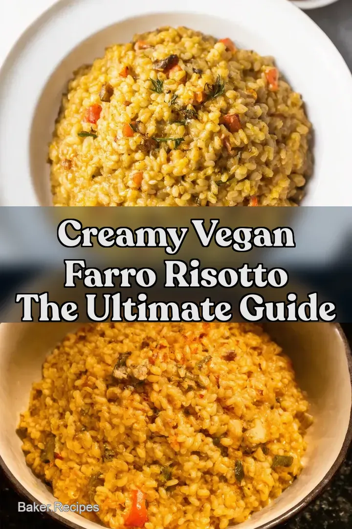 Creamy Vegan Farro Risotto The Ultimate Guide