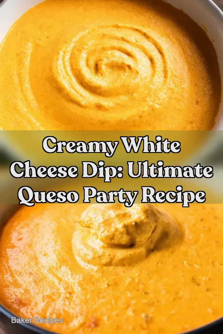 Creamy White Cheese Dip: Ultimate Queso Party Recipe