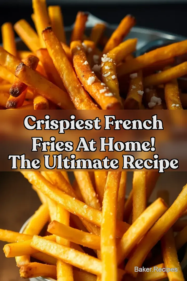 Crispiest French Fries At Home! The Ultimate Recipe