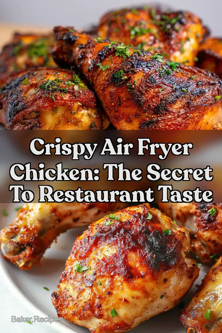 Crispy Air Fryer Chicken: The Secret to Restaurant Taste