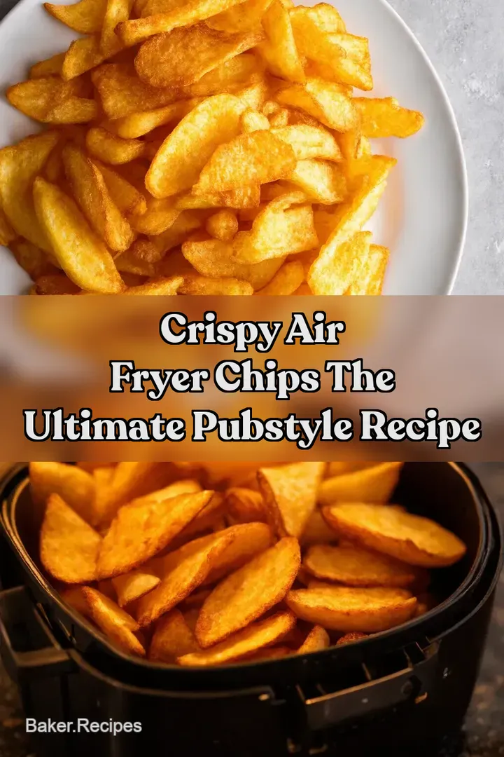 Crispy Air Fryer Chips The Ultimate PubStyle Recipe