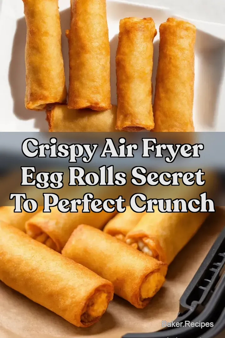 Crispy Air Fryer Egg Rolls Secret to Perfect Crunch