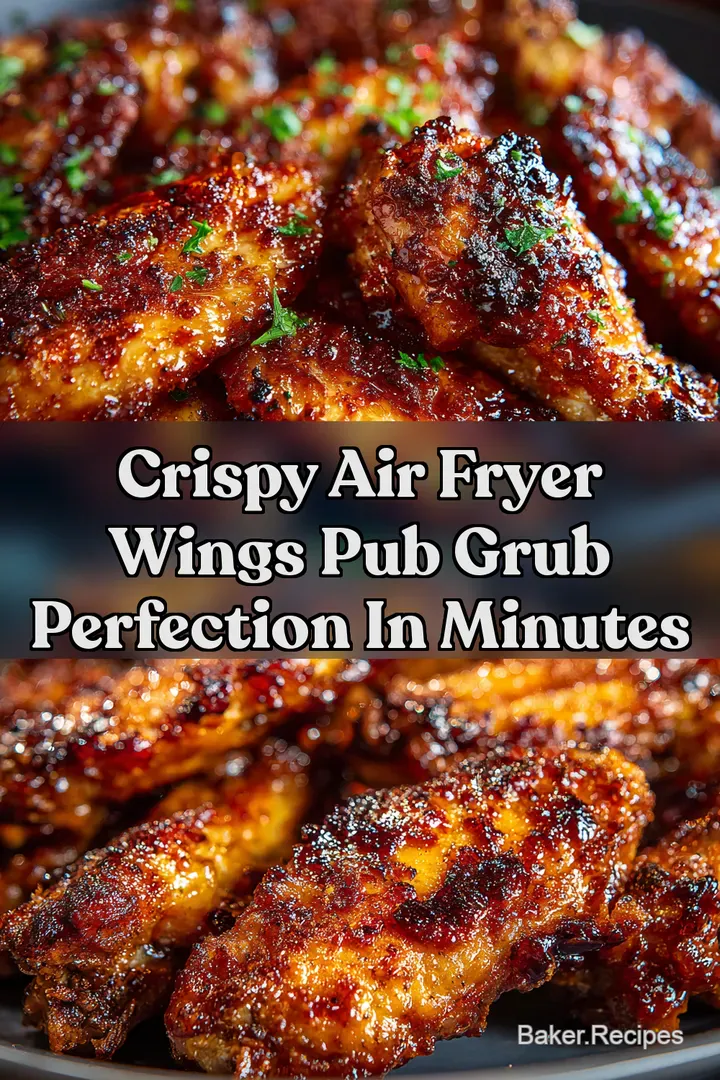 Crispy Air Fryer Wings Pub Grub Perfection in Minutes