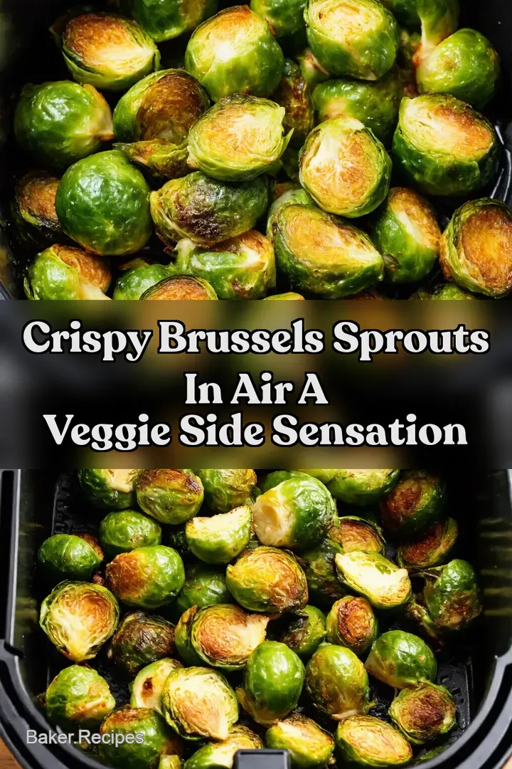Crispy Brussels Sprouts In Air A Veggie Side Sensation