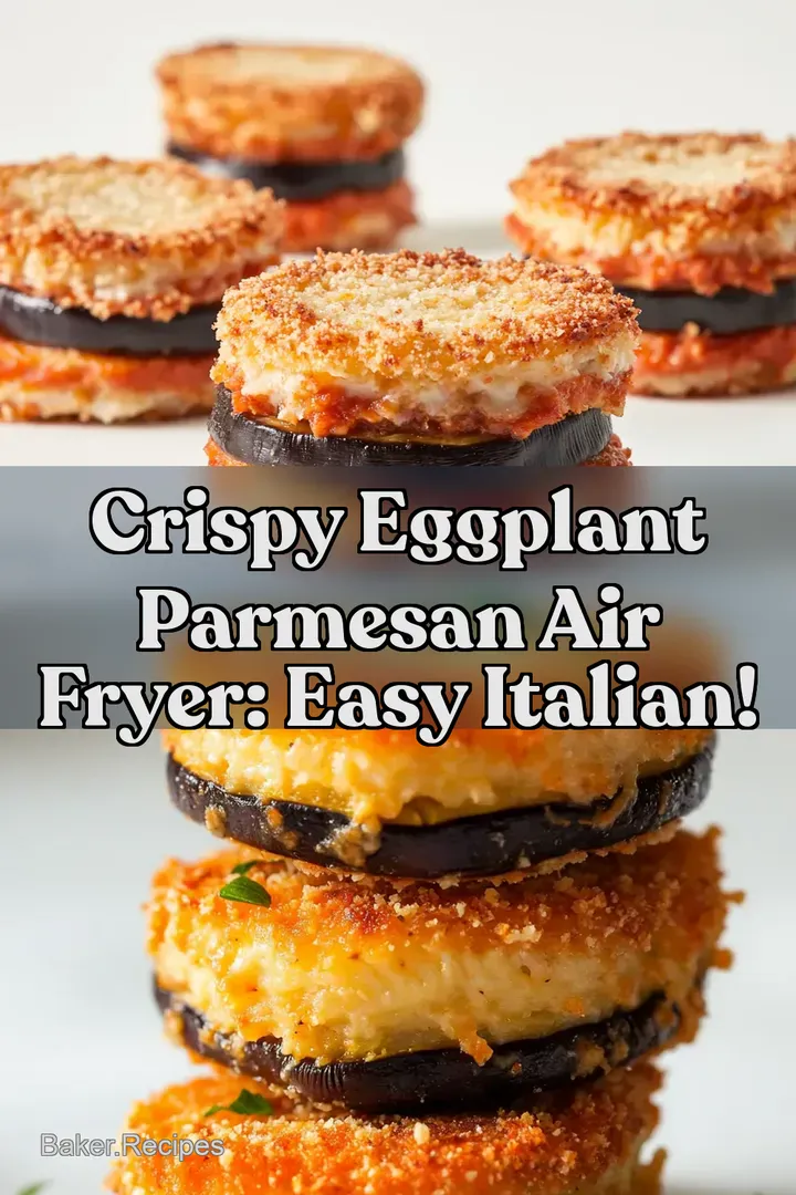 Crispy Eggplant Parmesan Air Fryer: Easy Italian!
