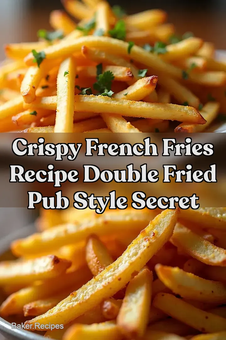Crispy french fries recipe Double Fried Pub Style Secret