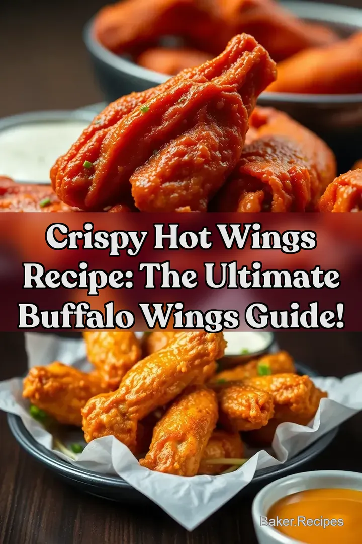 Crispy Hot Wings Recipe: The Ultimate Buffalo Wings Guide!