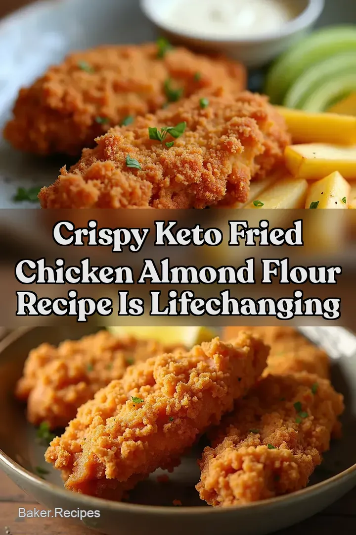 Crispy Keto Fried Chicken Almond Flour Recipe is LifeChanging