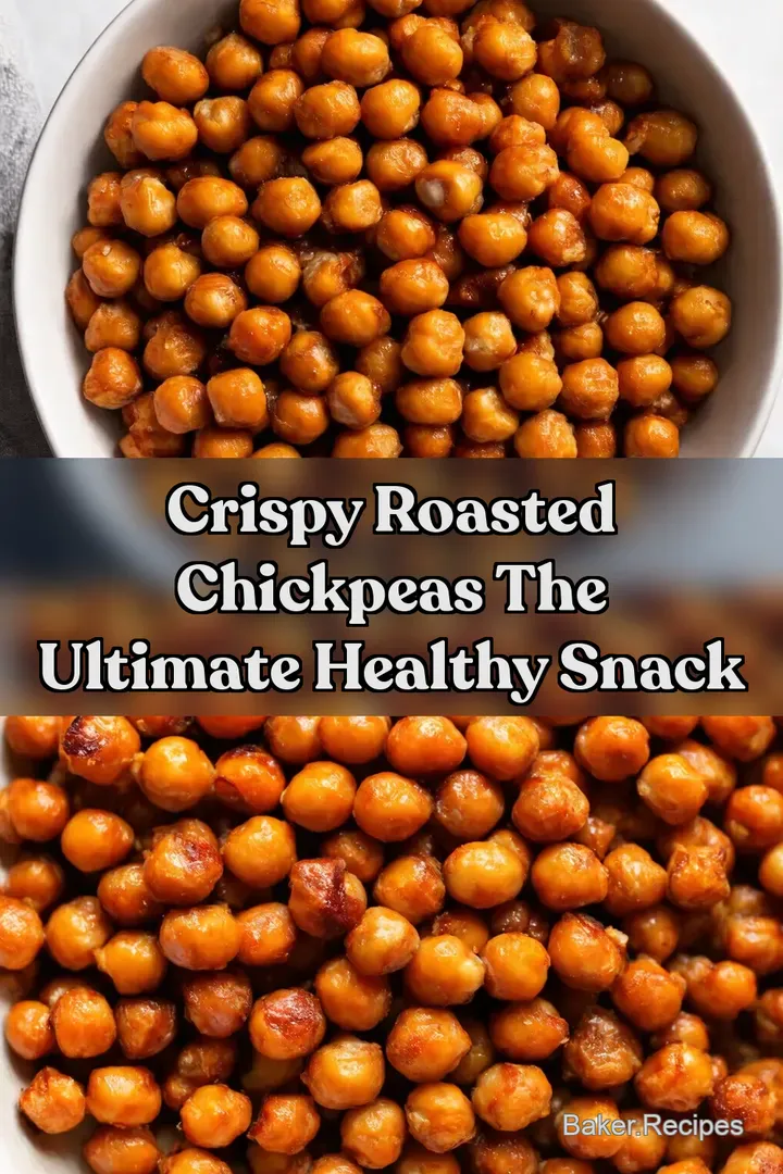 Crispy Roasted Chickpeas The Ultimate Healthy Snack