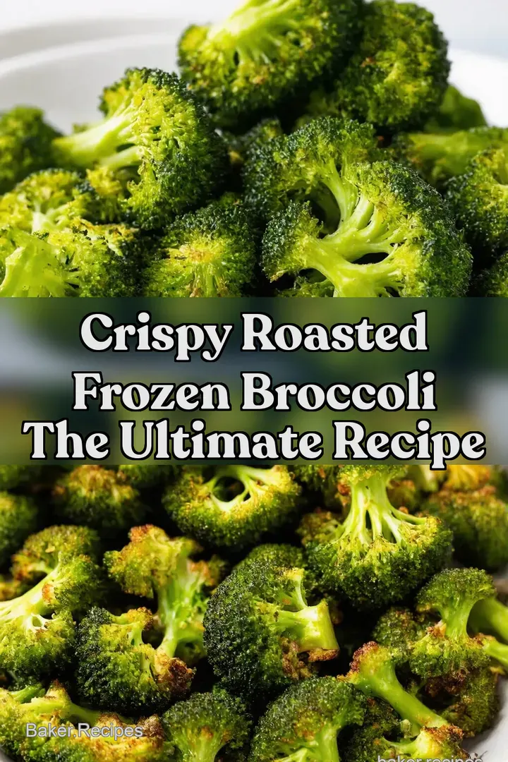 Crispy Roasted Frozen Broccoli The Ultimate Recipe