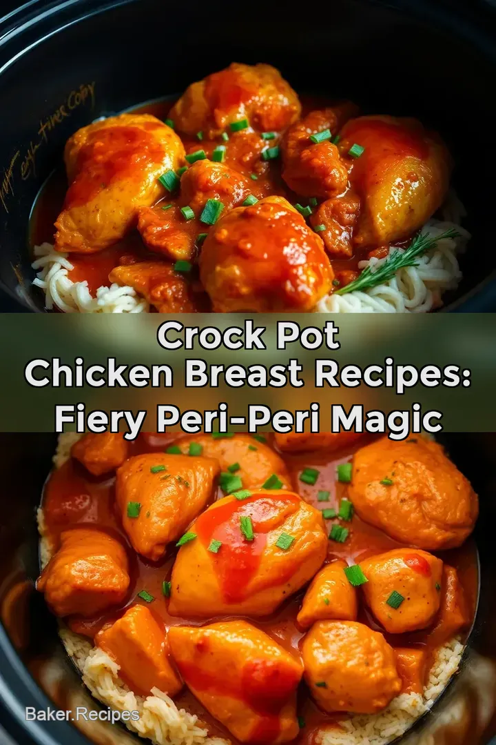 Crock Pot Chicken Breast Recipes: Fiery Peri-Peri Magic